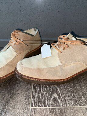 To Boot New York Shoes Mens Size 8 M Brown Suede Derby Dress Round Toe